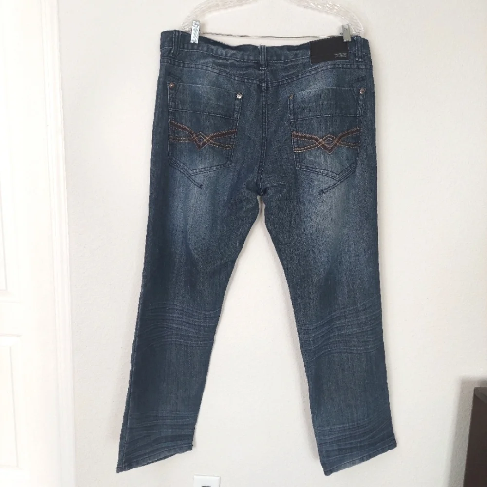 ROK Men's Relaxed Straight Fit‎  Jeans Size 40x32